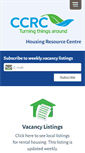 Mobile Screenshot of housingpeterborough.com